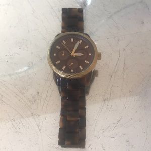 Michael Kors Tortoise Watch